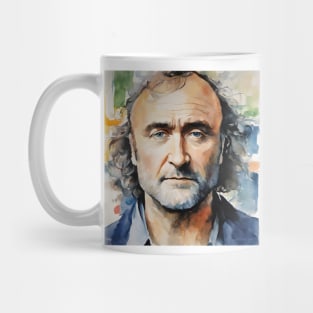 Watercolors with Phil Collins Mug